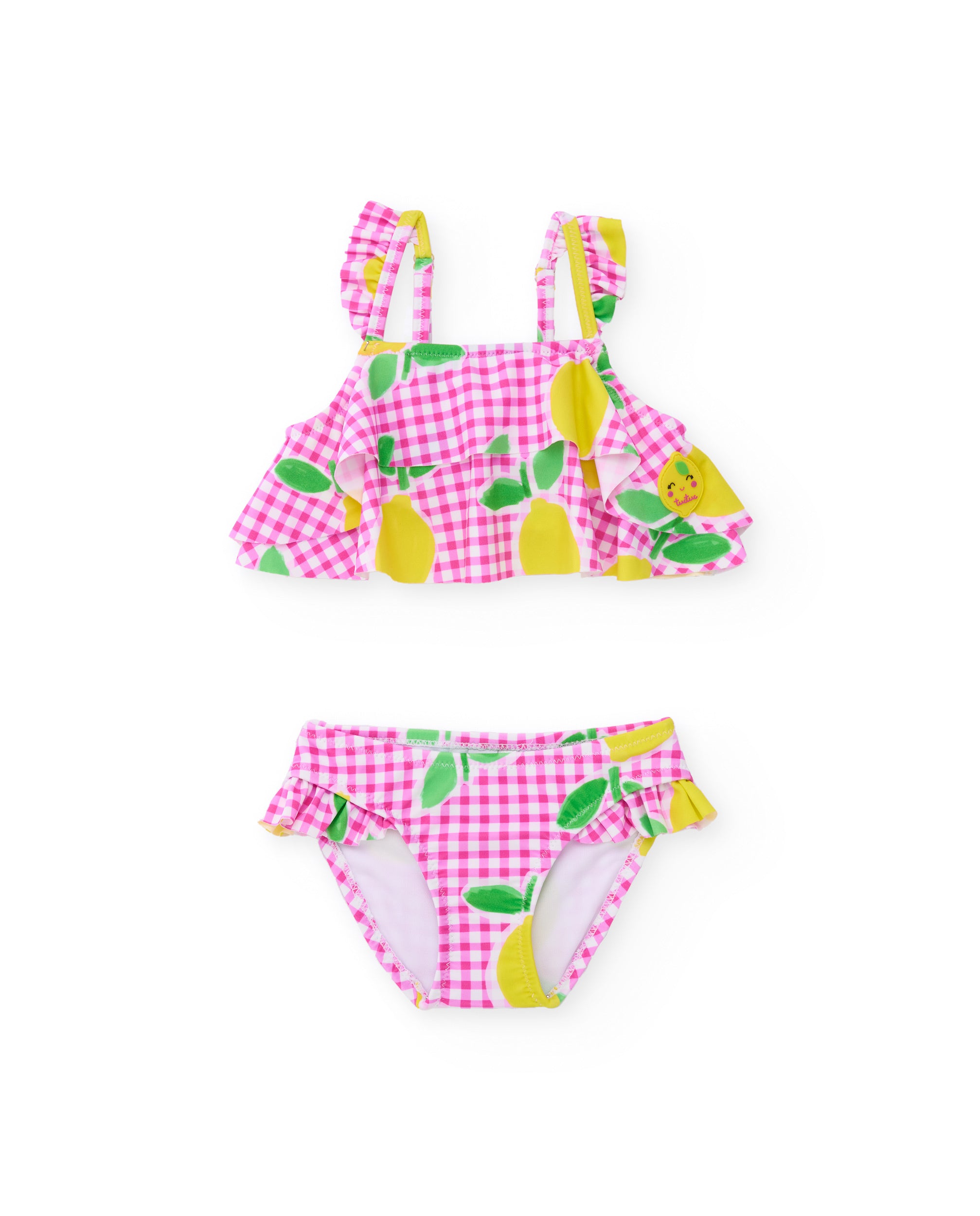 Tuc Tuc bikini bambina rosa fantasia limoni