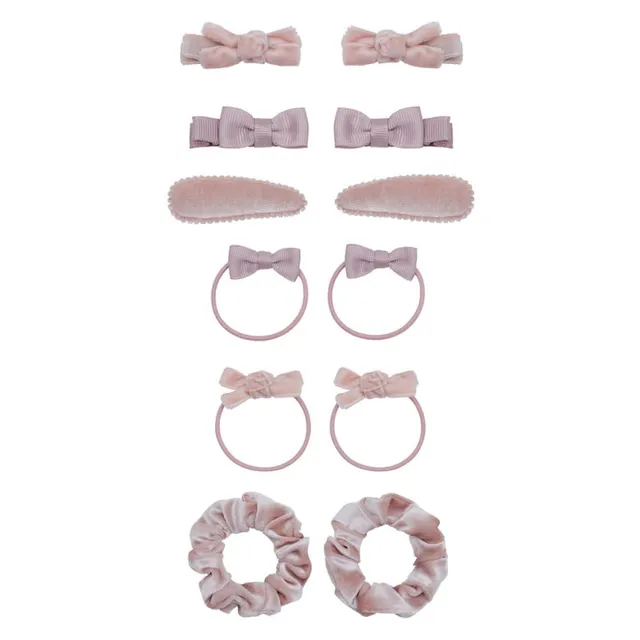 Mimi&Lula Set accessori capelli rosa 12 pezzi