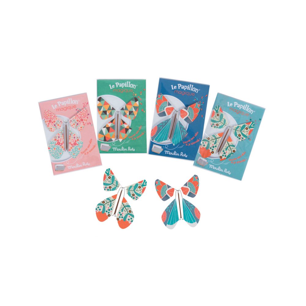 Moulin Roty Les Petites Merveilles farfalla magica blu