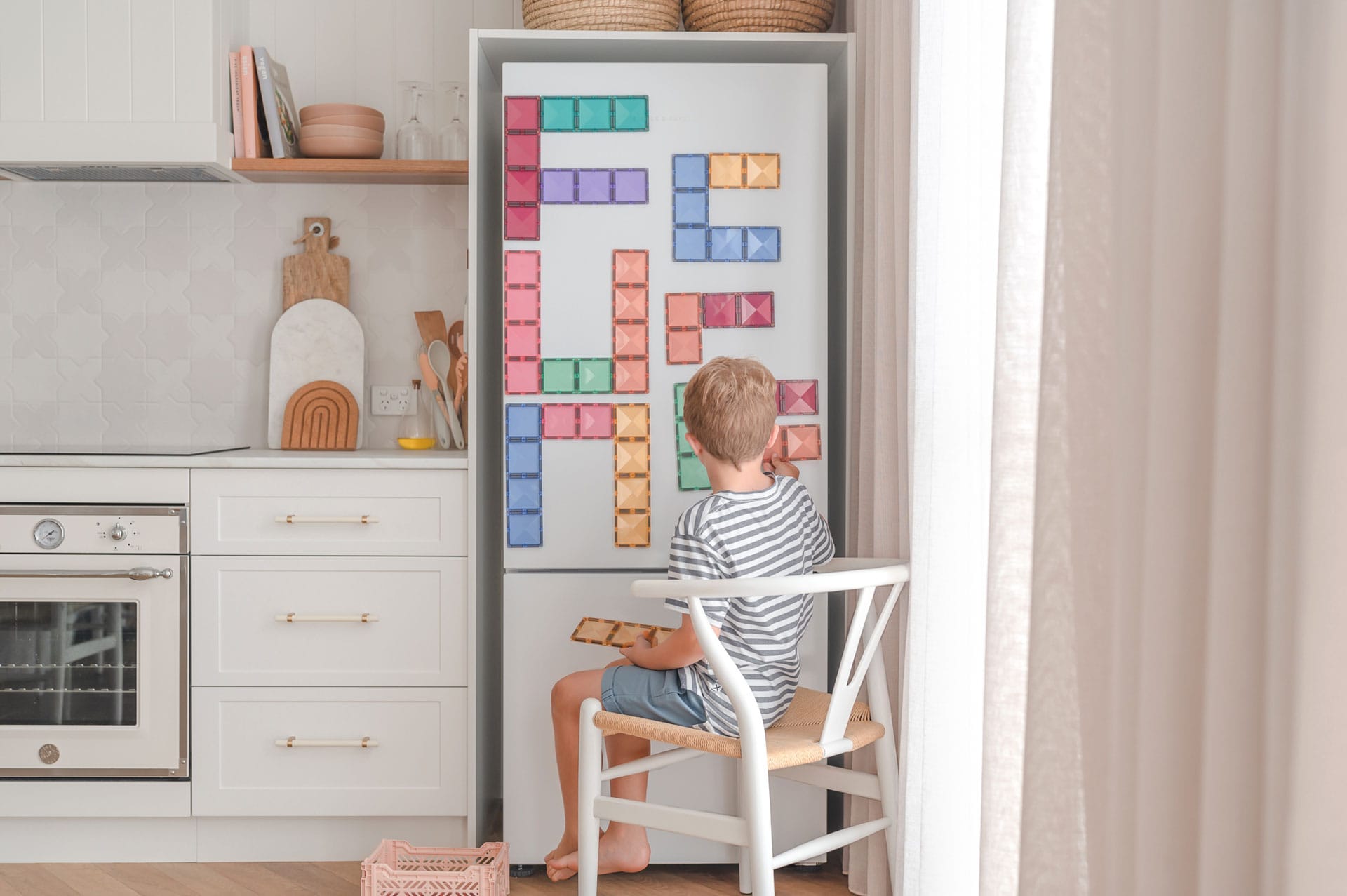 Connetix Pastel Rectangle Pack 24 pezzi costruzioni magnetiche