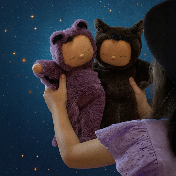 Olli Ella Cozy Dinkums Bat Ozzie bambola morbida