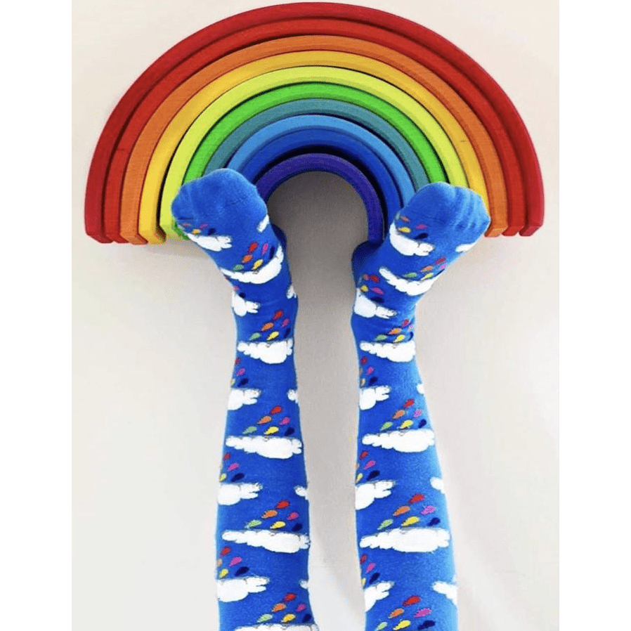 Slugs & Snails Drop collant bimbi nuvole blu cotone bio