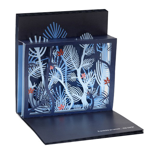 L'Ippocampo Giardino Blu libro pop-up cartonato 7 pop-up