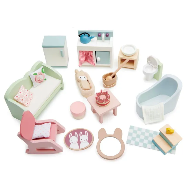 Tender Leaf Countryside Set Arredi Casa Bambole in Legno