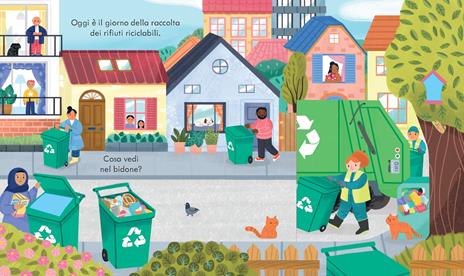 Usborne Libri cucù Come funziona il riciclo libro 3 anni