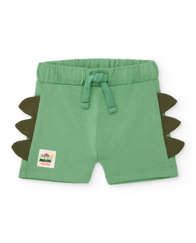 Tuc Tuc bermuda bimbo verde dinosauro elastico