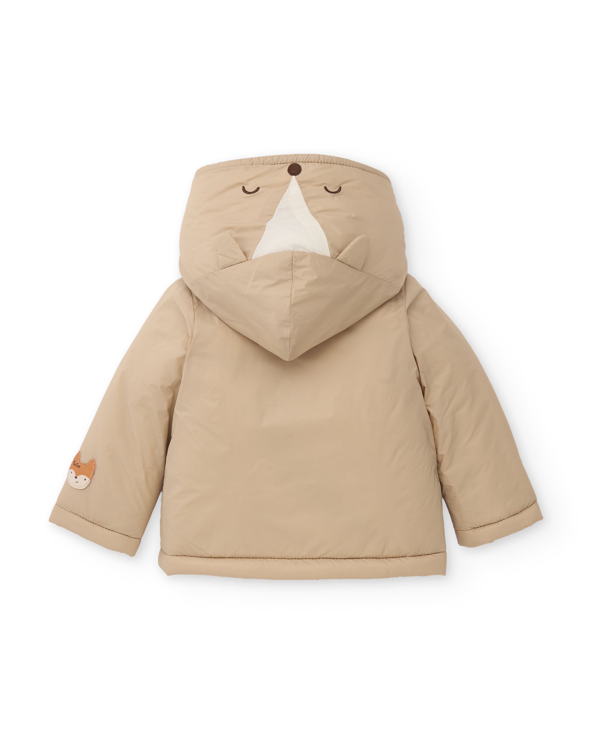 Tuc Tuc cappotto neonato orecchie beige