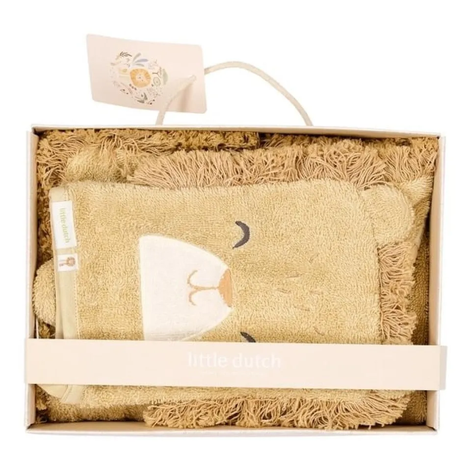 Little Dutch Safari Friends set regalo leone 2 pezzi