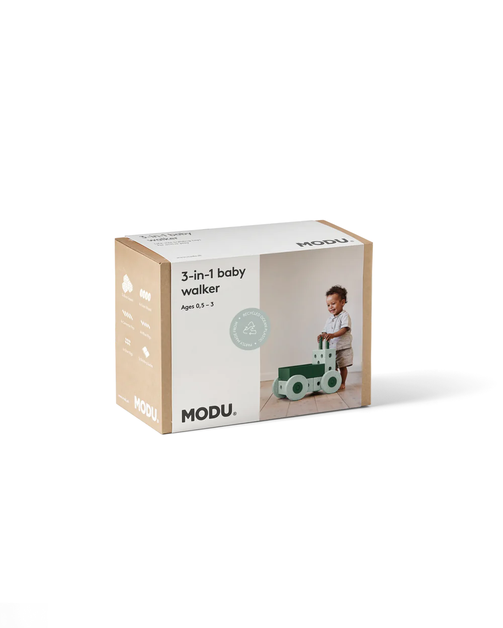 MODU Baby Walker carrellino 3-in-1 Mint-Forest