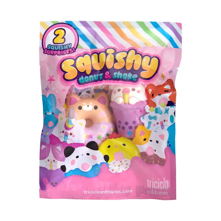 Dundun Donut & Shake squishy vaniglia bustina 2 pezzi