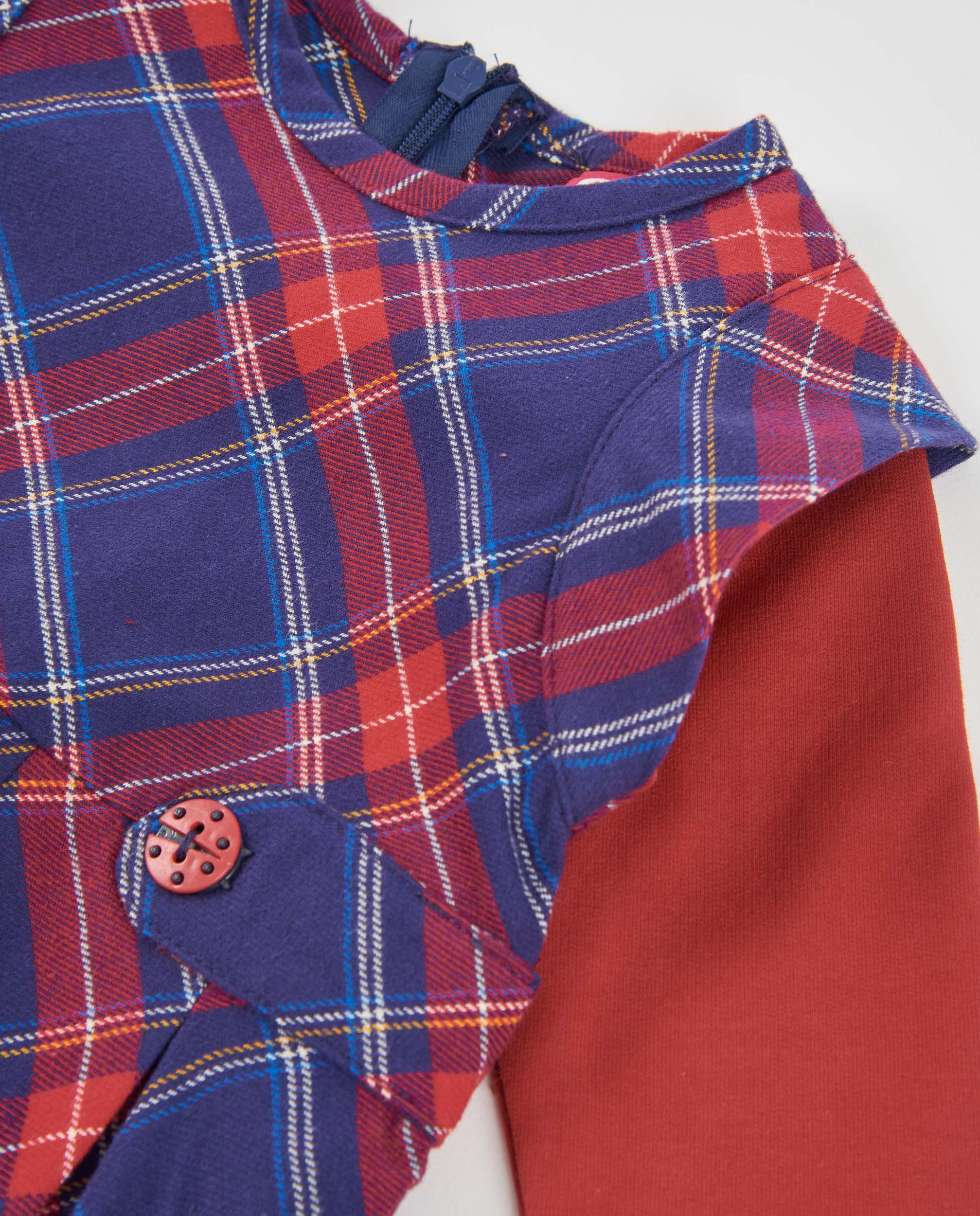 Tuc Tuc Good Wood Vestito Bimba Rosso a quadri