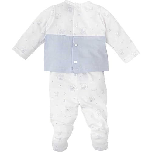 Babidu Set Neonato Maglia Orsetto + Ghetta 6 Mesi Cotone