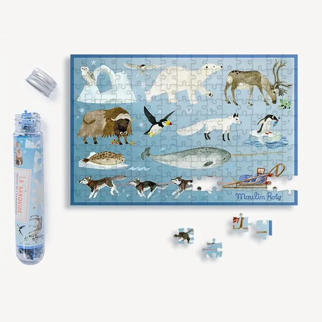Moulin Roty Le Jardin mini puzzle Artico 150 pezzi