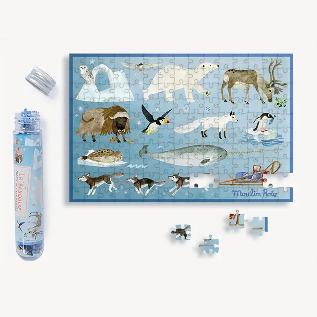 Moulin Roty Le Jardin mini puzzle Artico 150 pezzi