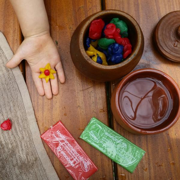 Stockmar Fogli Cera da Modellare 6 Colori Cera d'Api