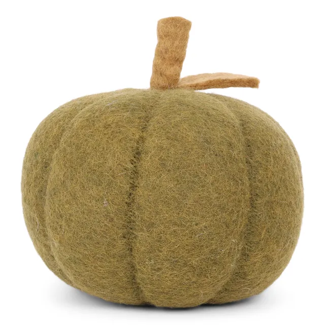 Gry & Sif Zucca Media Verde 16 cm decorazione feltro