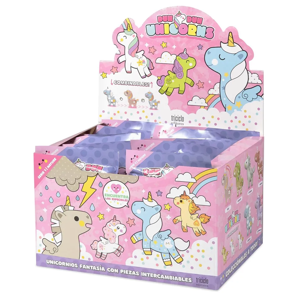 Dundun Unicorno bustina sorpresa figura vinile 8 cm