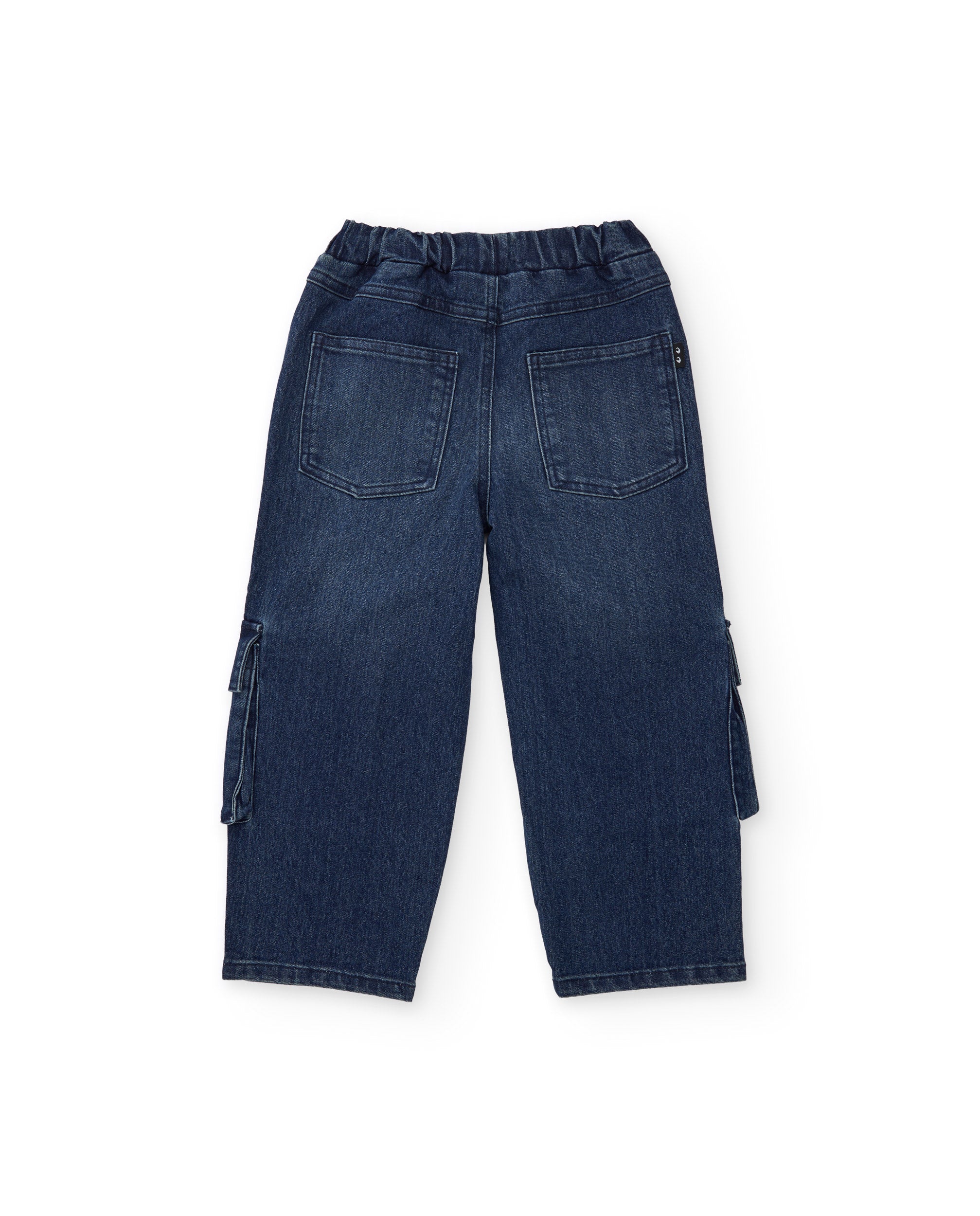 Tuc Tuc Rebel Street pantaloni cargo bambino denim blu
