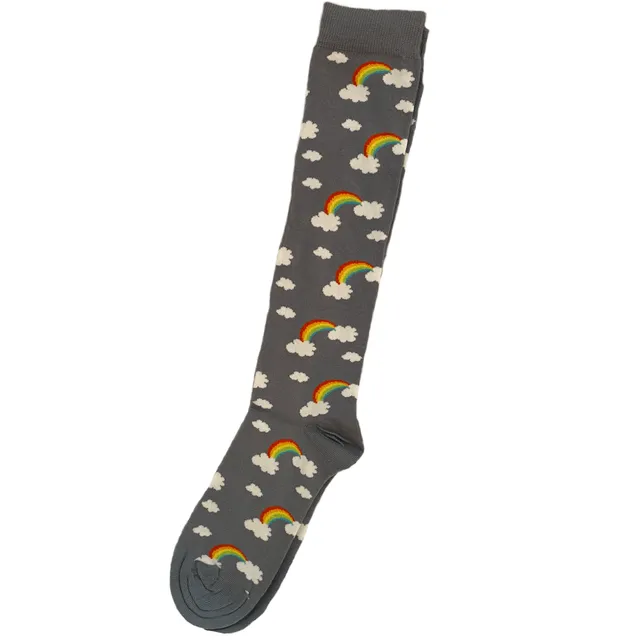 Slugs & Snails Storm Calze Alte Donna Arcobaleno Grigio
