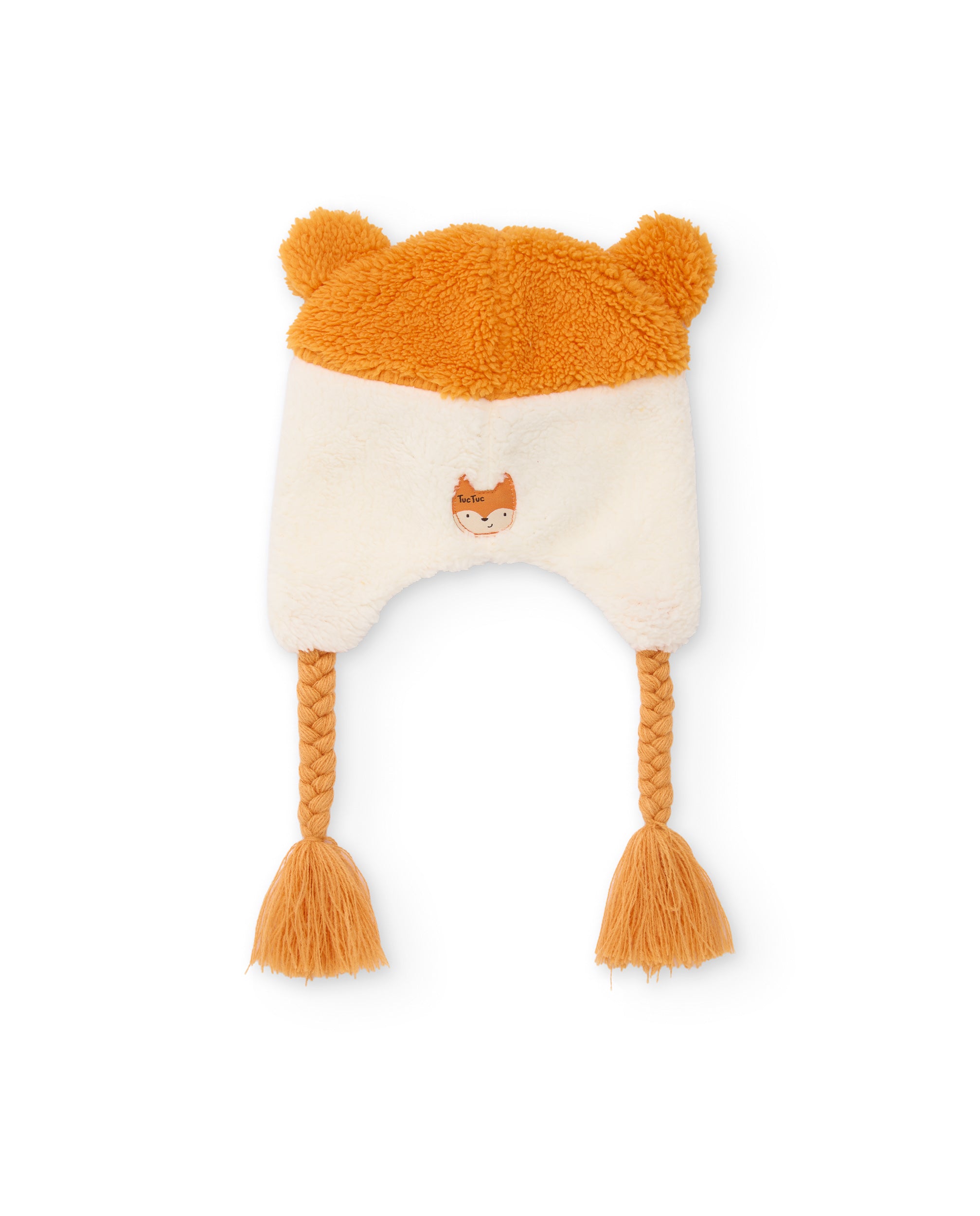 Tuc Tuc cappello neonato orecchie animale senape maglia