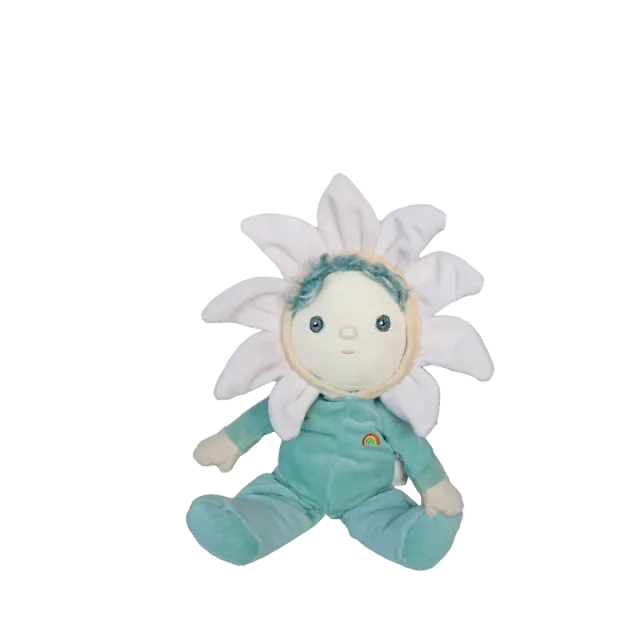 Olli Ella Dinky Dinkums Lily bambola stoffa 22 cm verde