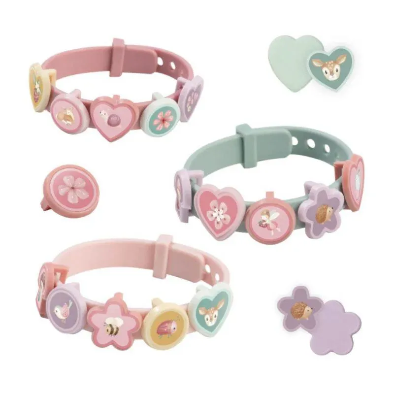 Little Dutch Fairy Garden kit braccialetti 3 pezzi con charms