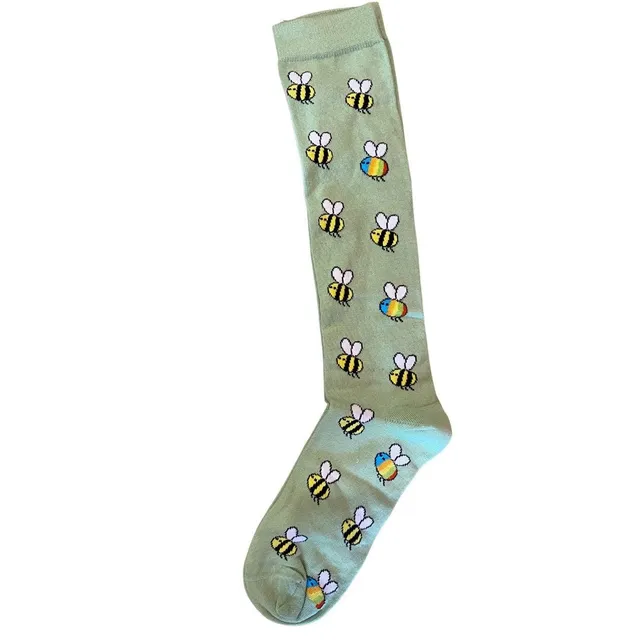 Slugs & Snails Rainbee calzini alti adulti 36-38 cotone bio
