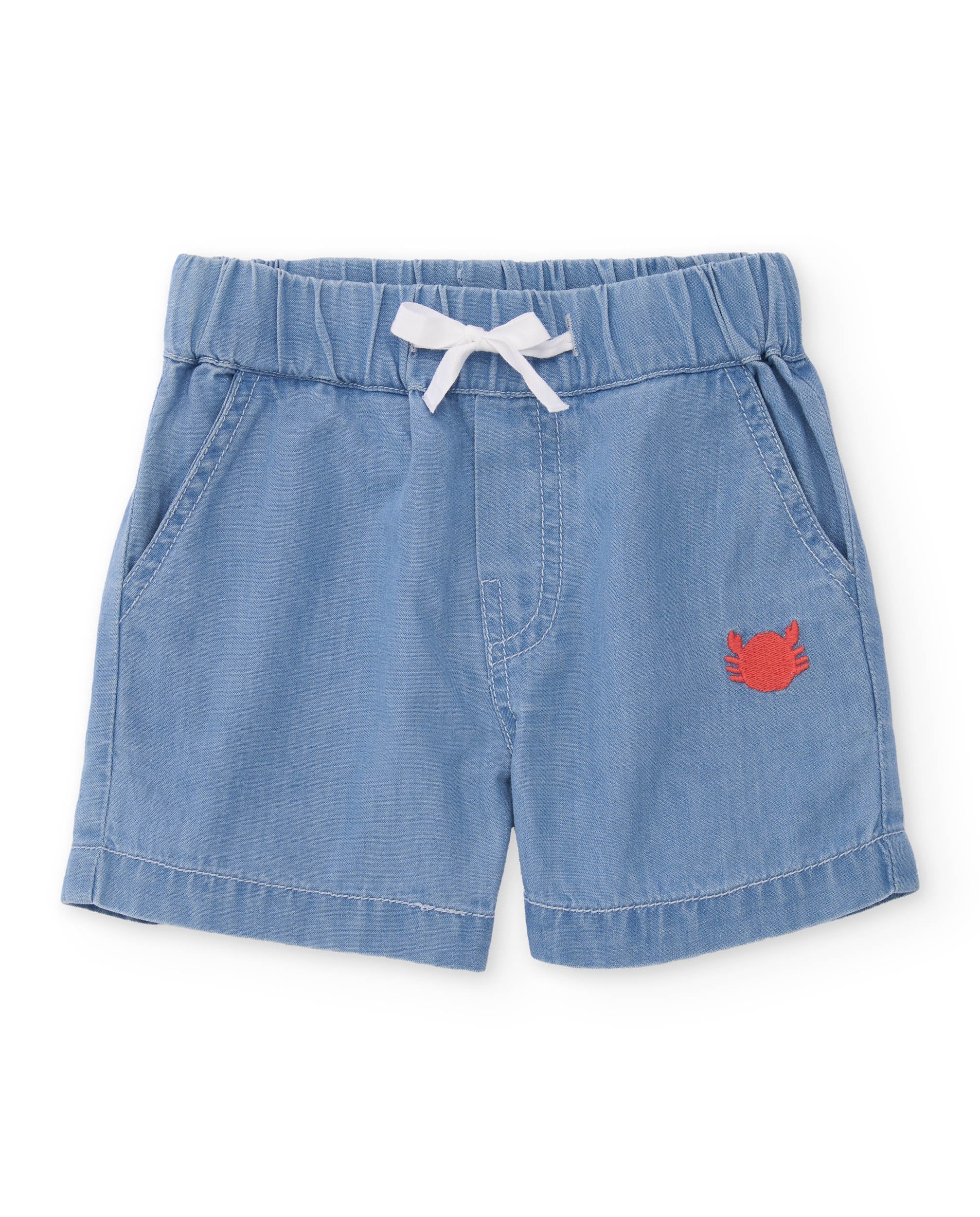 Tuc Tuc bermuda bambino denim leggero blu tasche