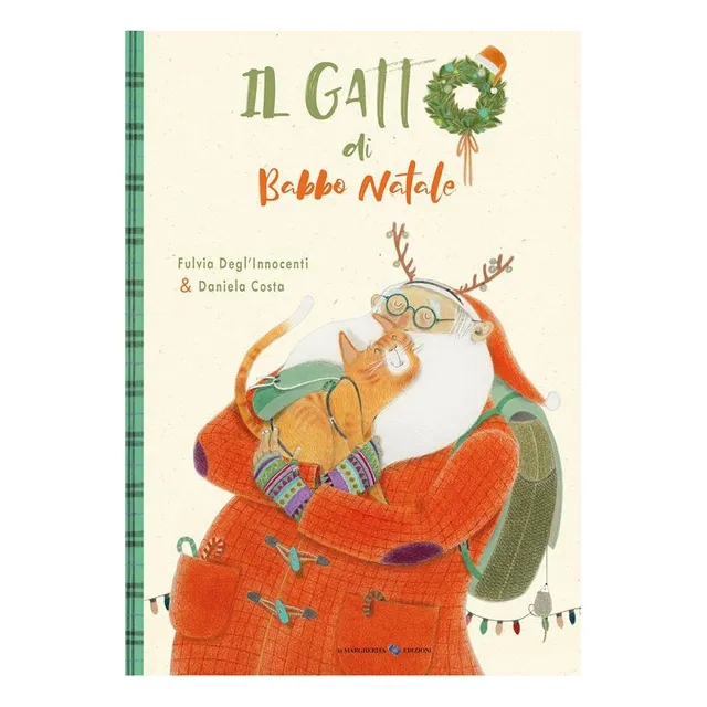 La Margherita Il gatto di Babbo Natale libro bambini da 4 anni