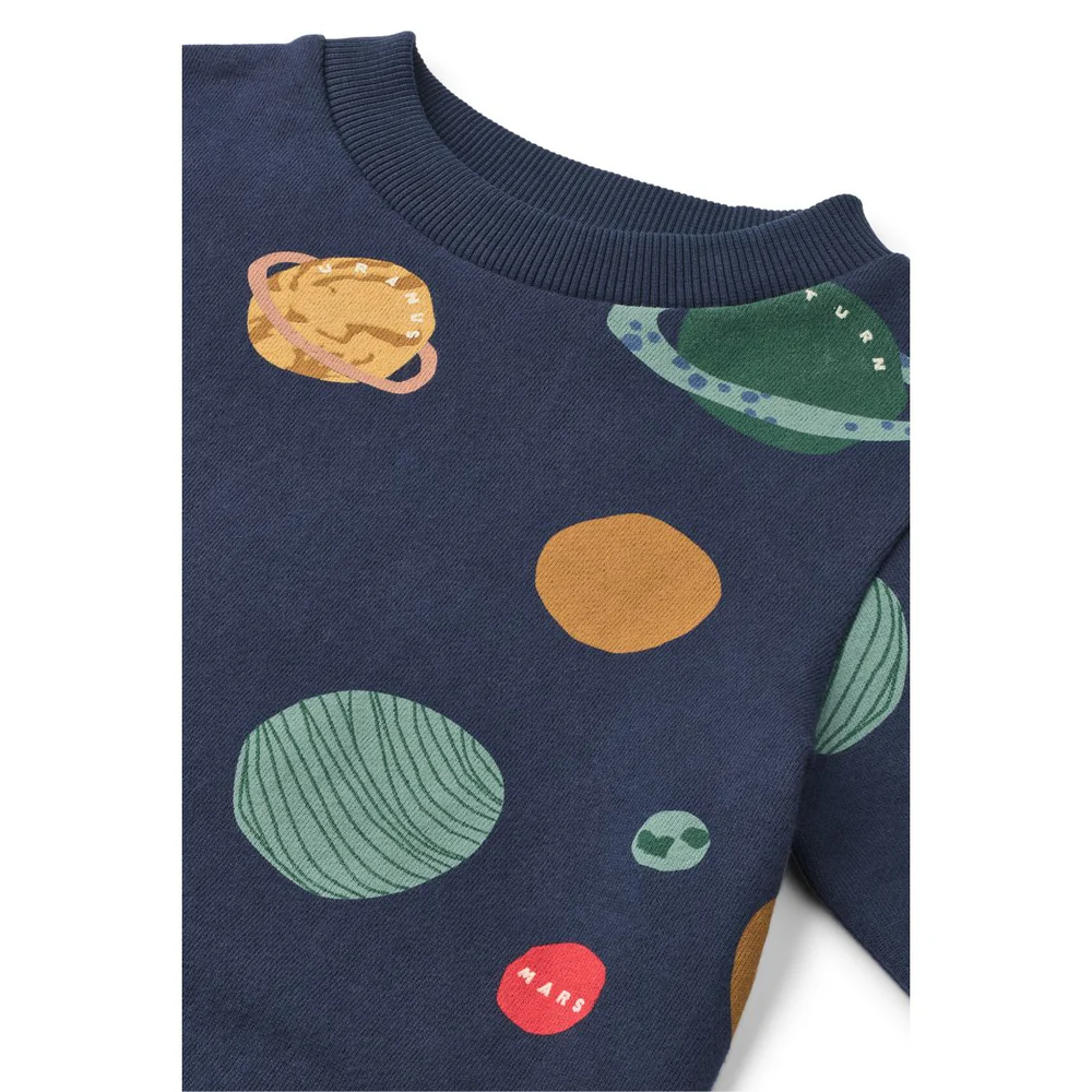 Liewood Thora Universe felpa in cotone bio