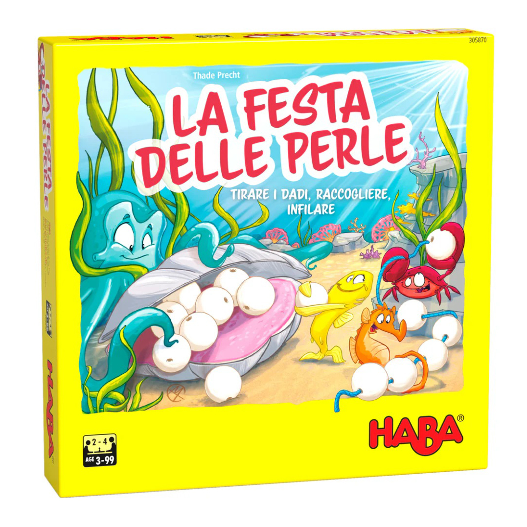 Haba Festa delle Perle Gioco in Scatola Perle Legno