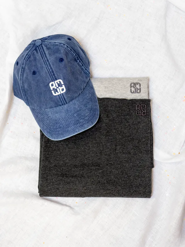 Ella and Rapha ER Icon t-shirt uomo grigia cotone organico