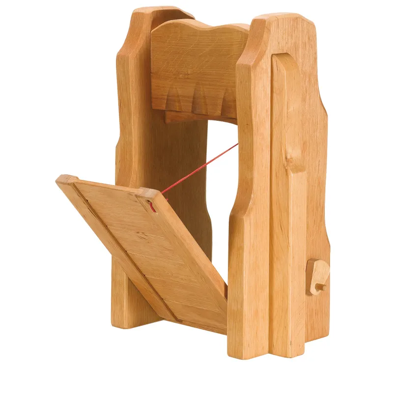 Ostheimer Castello Cavaliere Porta Ponte Levatoio Legno 33 cm