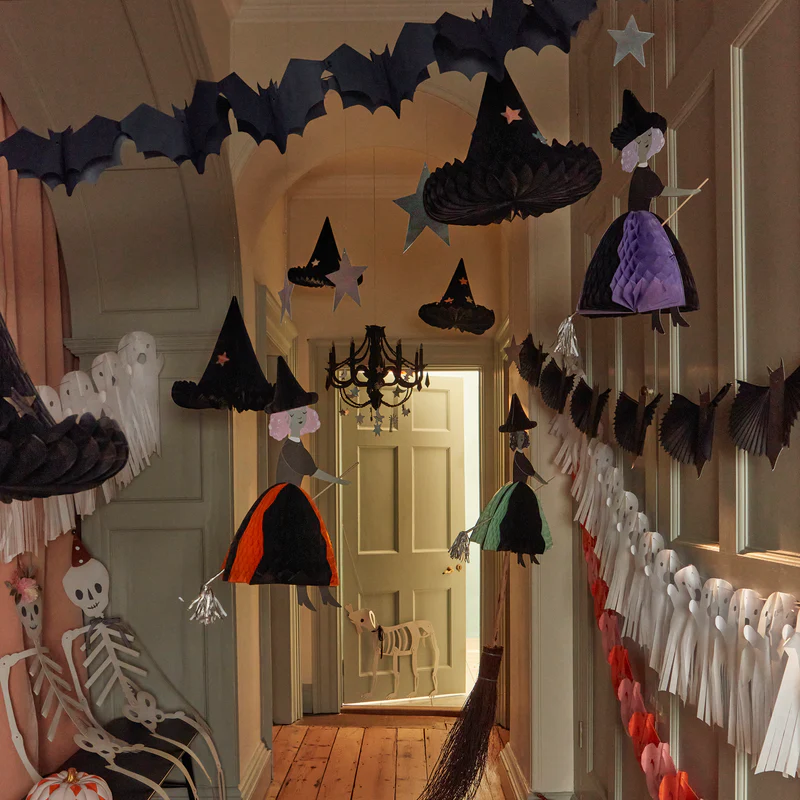Meri Meri Streghe Volanti Decorazione Halloween Set 3 Pezzi