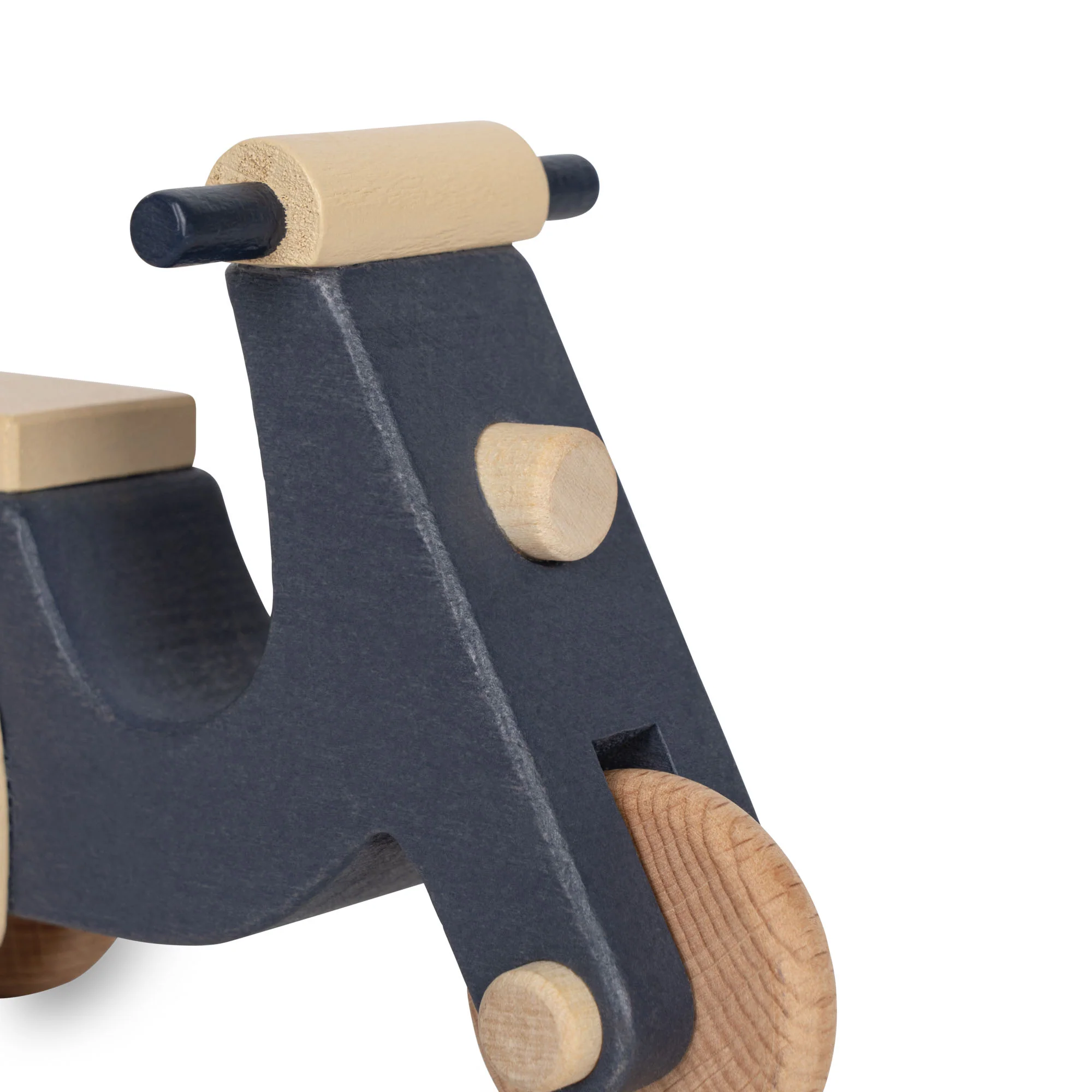 Konges Slojd scooter legno giocattolo vintage 9 cm