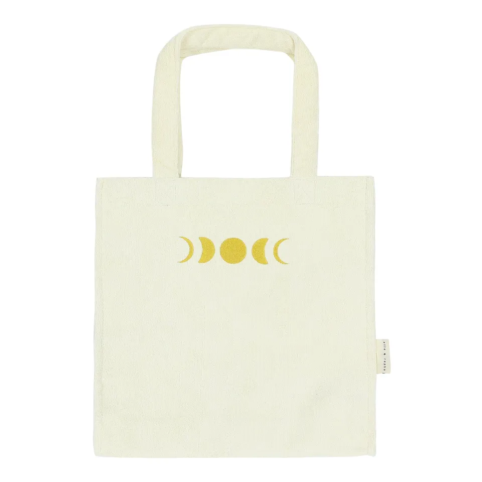 Ella and Rapha Full Moon borsa bianca spugna