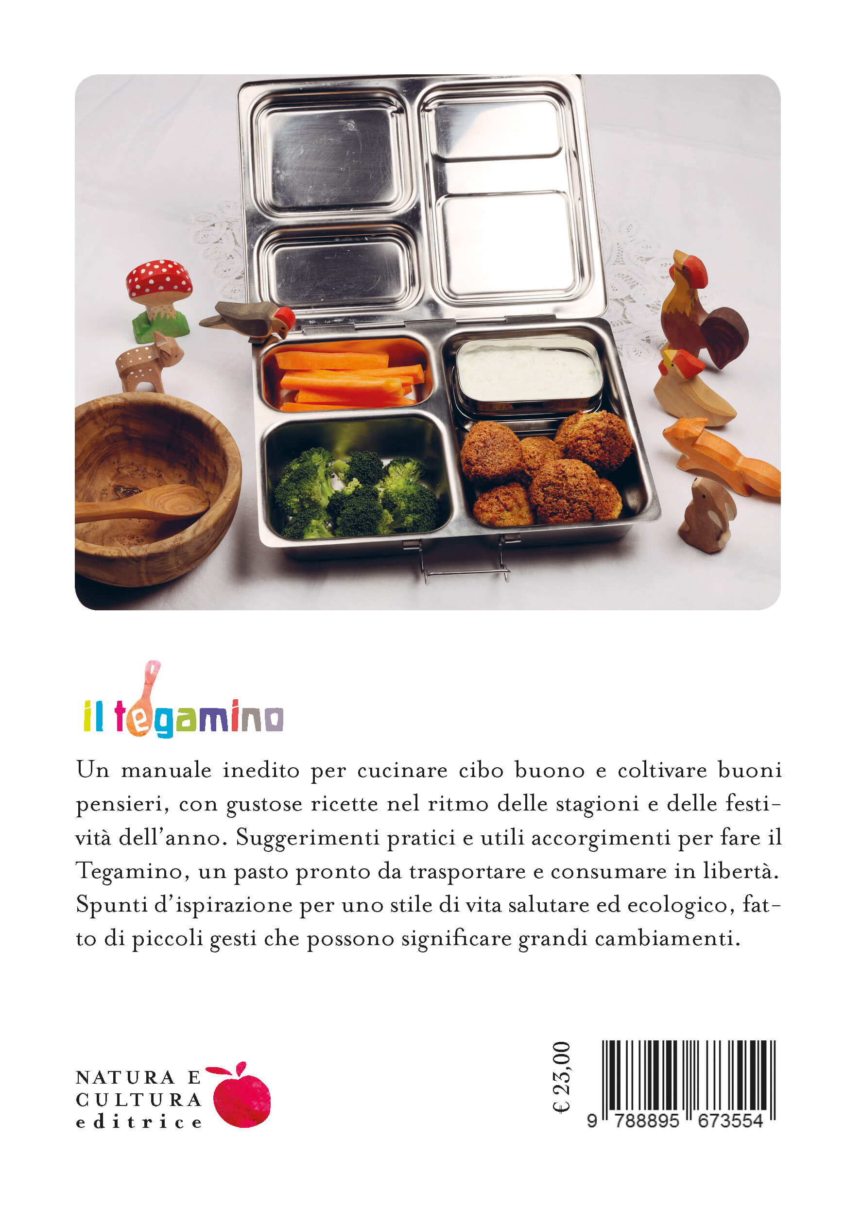 Natura e Cultura Il Tegamino libro ricette vegetariane