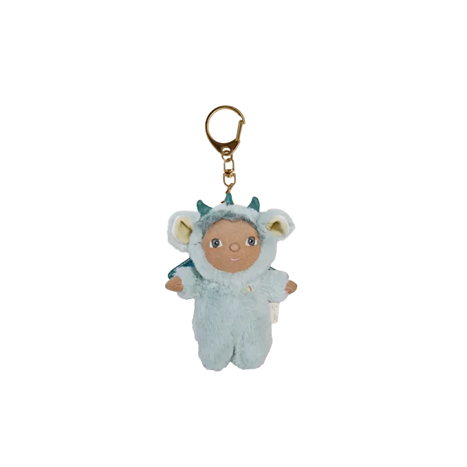 OlliElla Cozy Dante Dragon peluche portachiavi