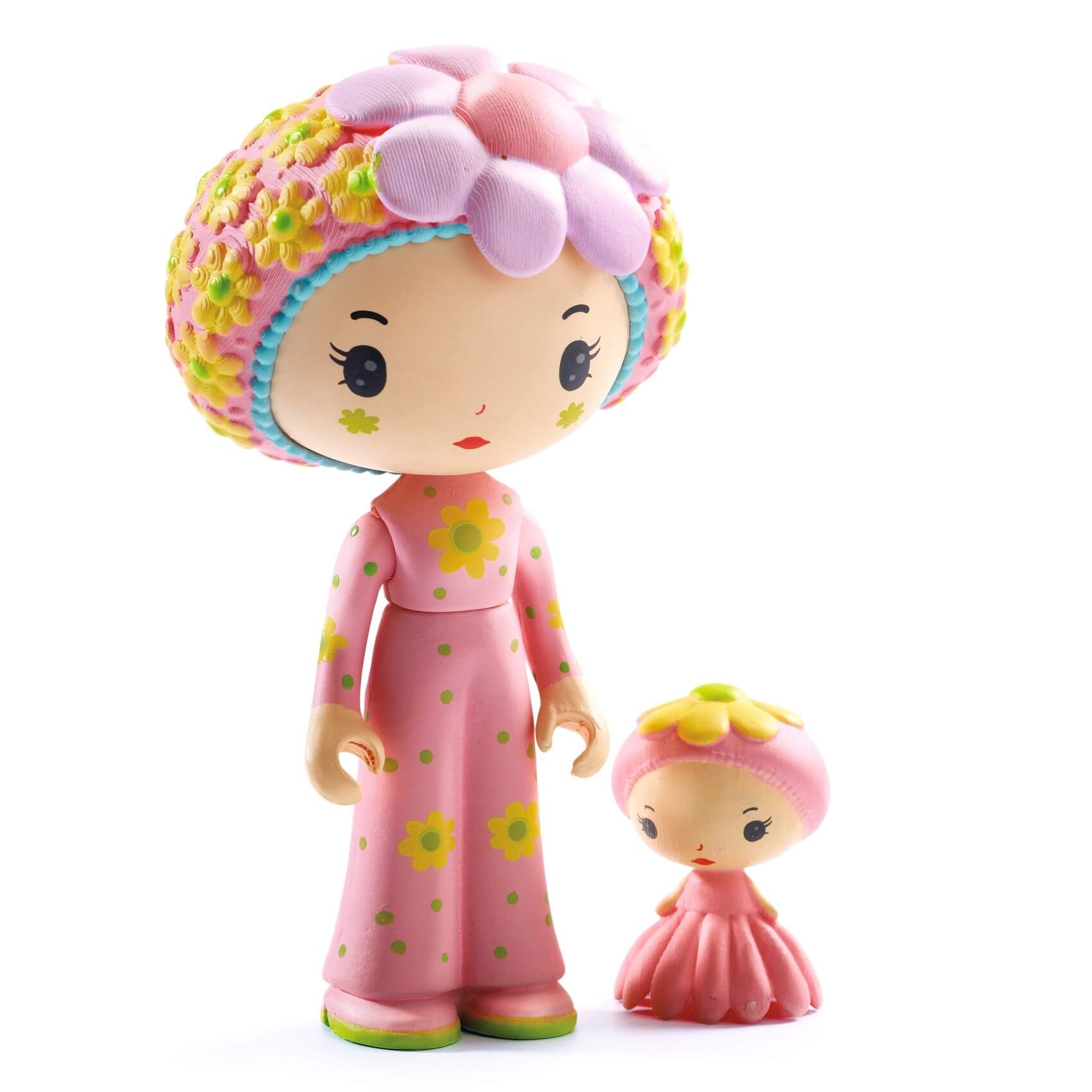 Djeco Tinyly Rose & Fleur cameretta mini 2 personaggi
