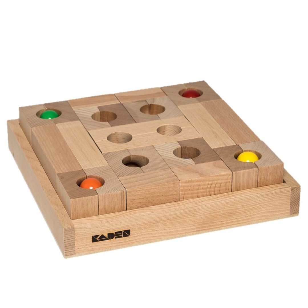 Kaden Classica 01 pista biglie in legno artigianale
