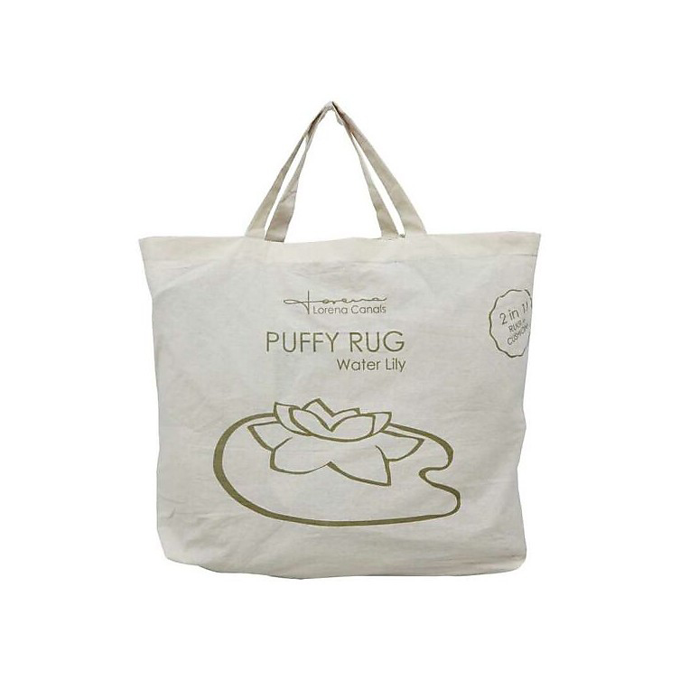 Lorena Canals Puffy Lily tappeto ninfea con cuscino 150x160