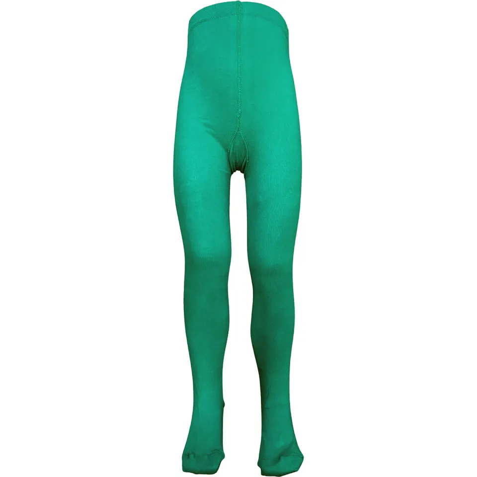 Slugs & Snails Block Colour collant bimbi verde smeraldo bio
