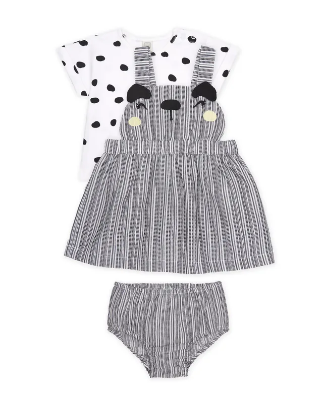 Tuc Tuc Completo Neonata 3 Pezzi Bianco in Maglia