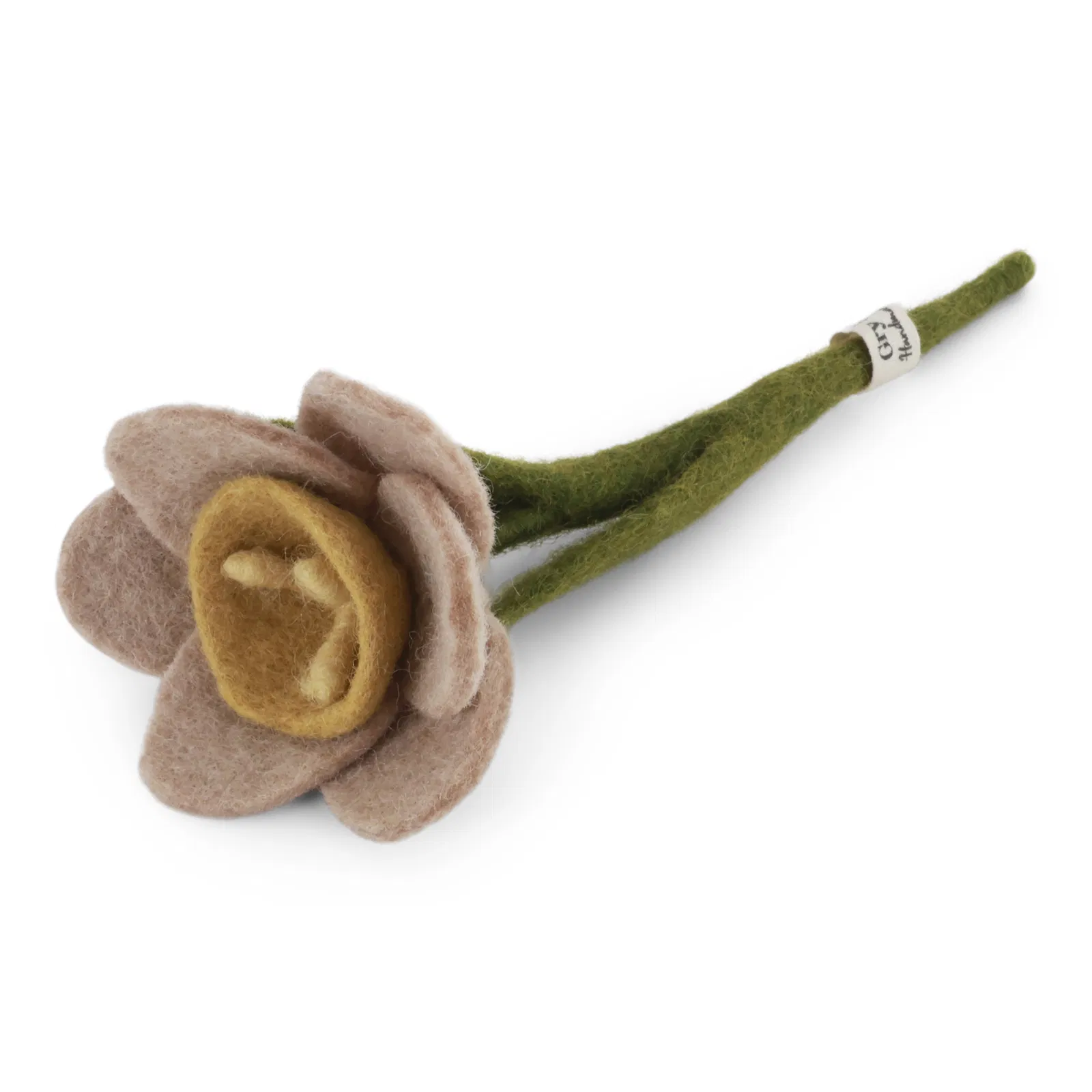 Gry & Sif Narciso Piccolo fiore in feltro rosa lana