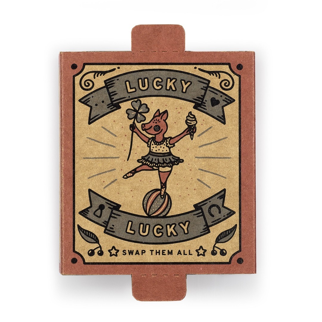Grapat Lucky Lucky figure legno 15 scatole 4ª edizione