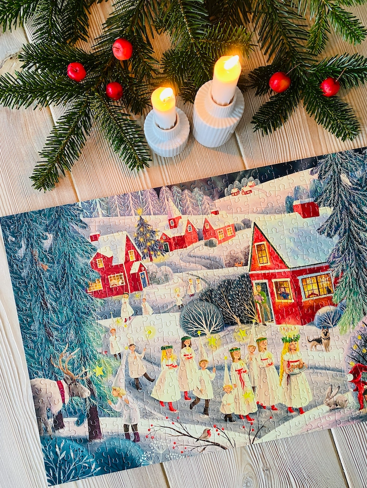 Penny Puzzle Santa Lucia puzzle 500 pezzi Natale