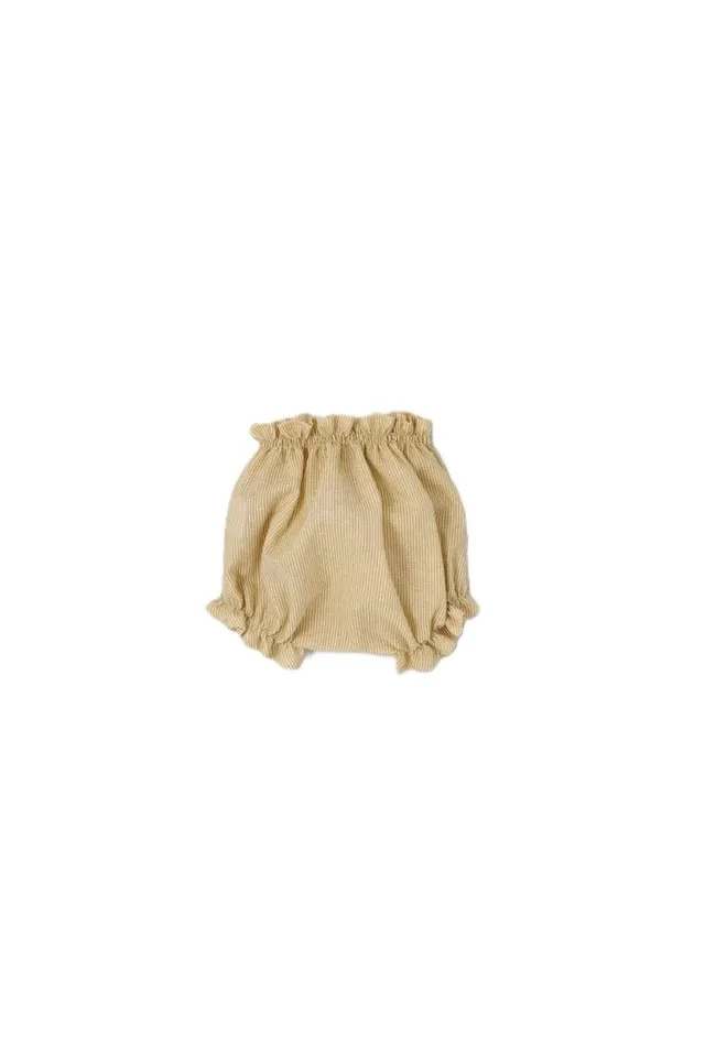 Mebi culotte neonato riga gialla in cotone