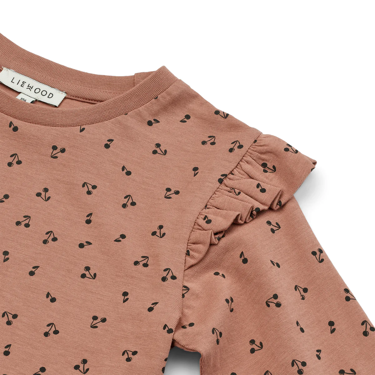Liewood Lima Cherries abito bambina cotone bio