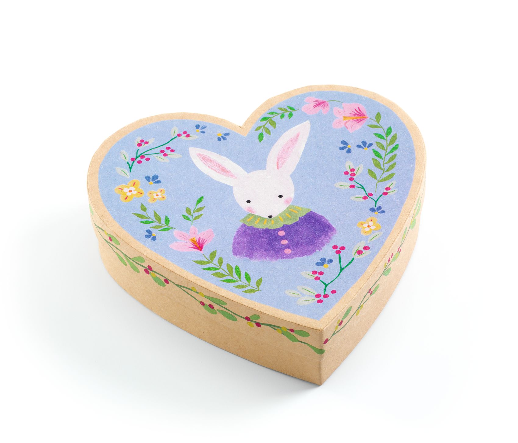 Djeco Cofanetto Cuore Braccialetti Coniglio 3 Pezzi