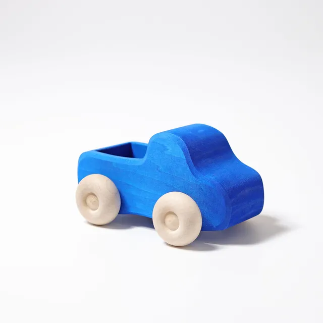 Grimm's Little Truck macchinina in legno blu